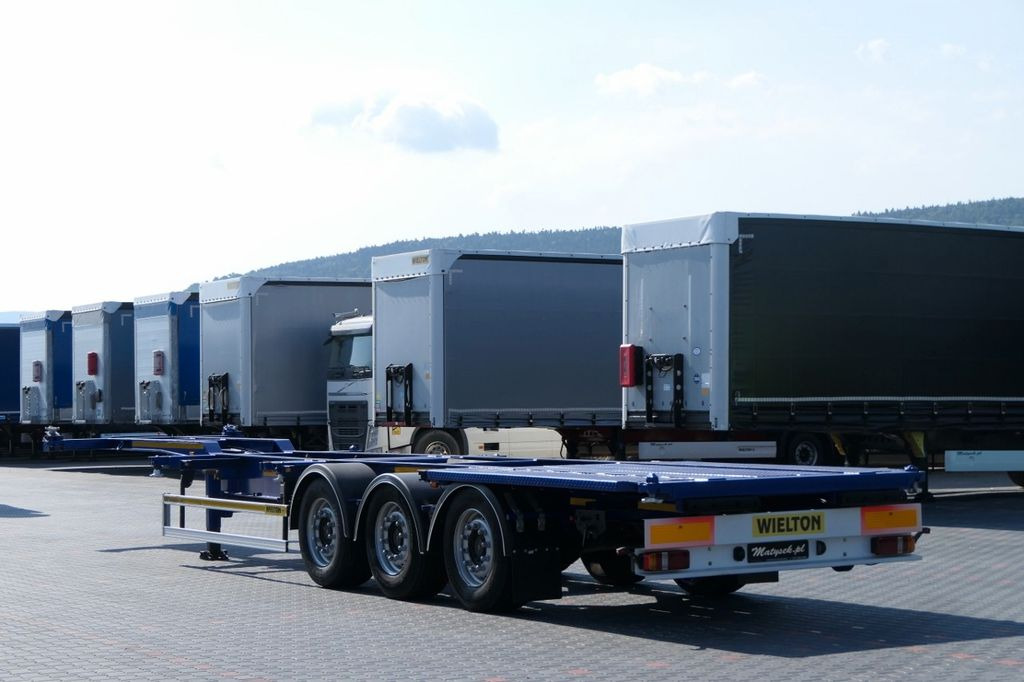 Wielton CHASISS / FOR CONTAINERS / LIFTED AXLE / SAF / - Container transporter/ Swap body semi-trailer: picture 5 Wielton CHASISS / FOR CONTAINERS / LIFTED AXLE / SAF / - Container transporter/ Swap body semi-trailer: picture 5