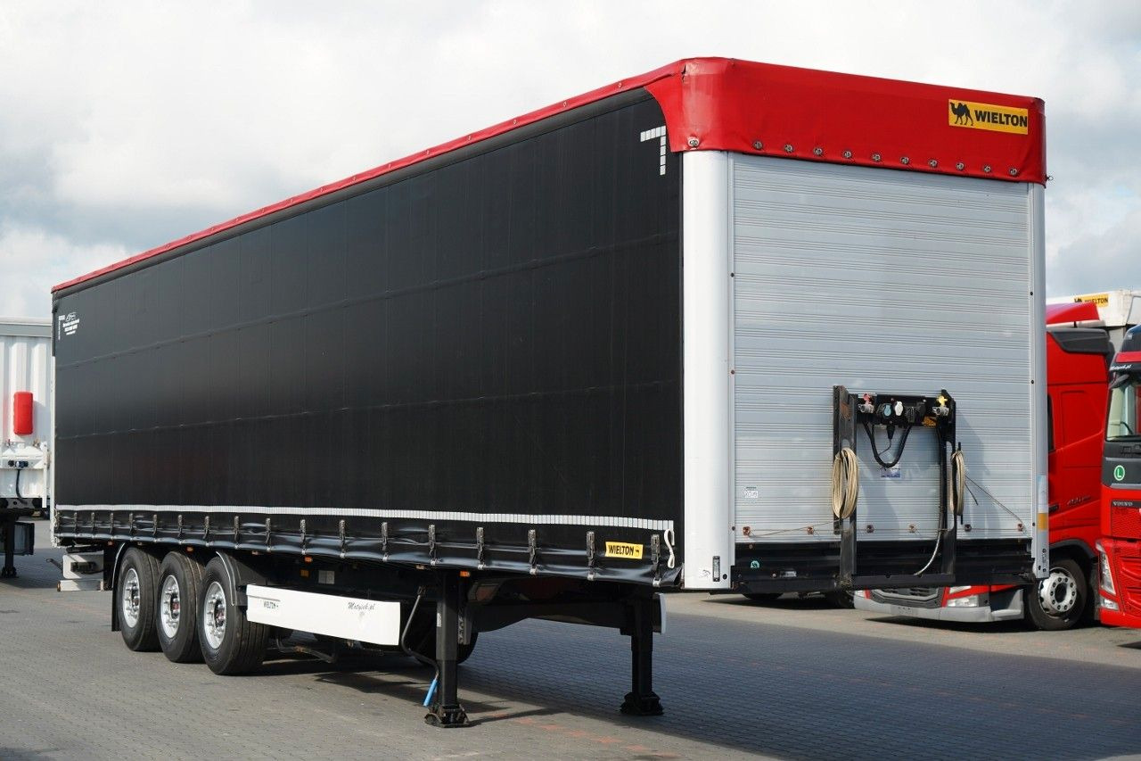 Wielton / FIRANKA STANDARD / MULDA DO STALI - 9 M / OŚ - Curtainsider semi-trailer: picture 1 Wielton / FIRANKA STANDARD / MULDA DO STALI - 9 M / OŚ - Curtainsider semi-trailer: picture 1