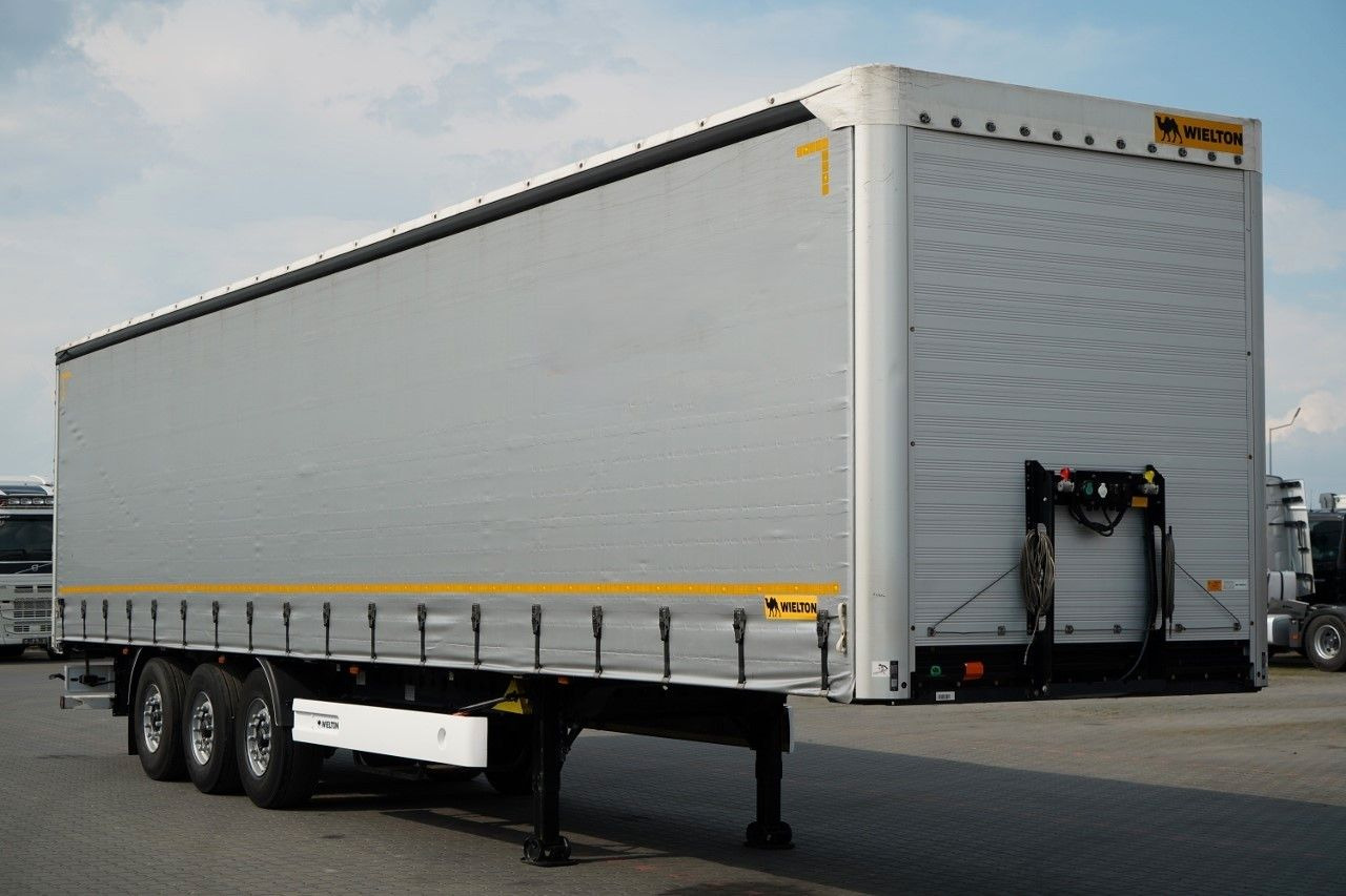 Wielton / FIRANKA / STANDARD / OŚ PODNOSZONA / 2022 / - Curtainsider semi-trailer: picture 1 Wielton / FIRANKA / STANDARD / OŚ PODNOSZONA / 2022 / - Curtainsider semi-trailer: picture 1