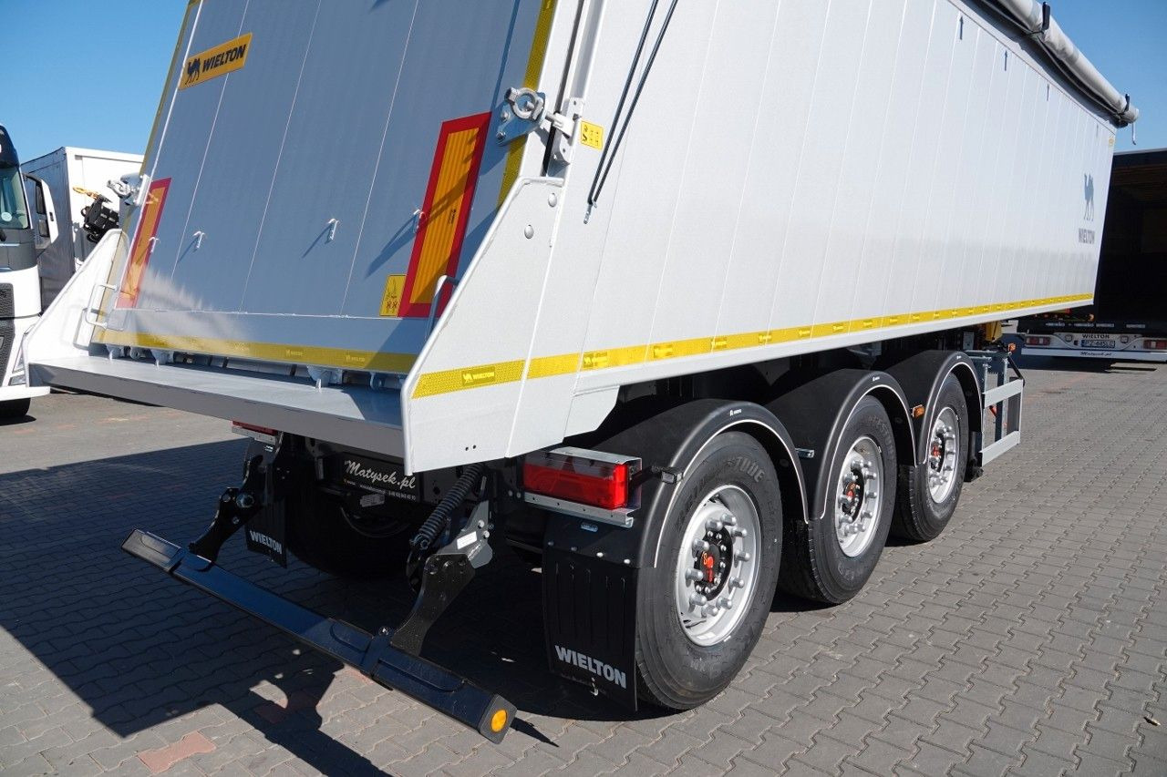 New Tipper semi-trailer Wielton YWROTKA ALUMINIOWA 36 M3 / KLAPA / FABRYCZNIE NO: picture 9