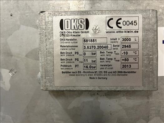 OKS Air receiver tank - Food processing equipment: picture 4 OKS Air receiver tank - Food processing equipment: picture 4