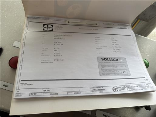 Food processing equipment Sollich RT250K Chocolate Tanks: picture 7