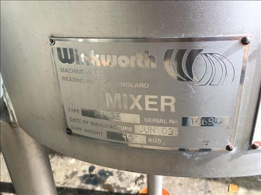 Winkworth PV35 steam jacketed kettle - Food processing equipment: picture 3 Winkworth PV35 steam jacketed kettle - Food processing equipment: picture 3