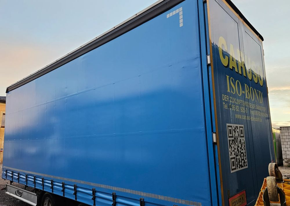 Fliegl PRZYCZEPA CIĘŻAROWA / 60m3 / 2 SZT IDENTYCZNE / OSIE BPW / HAMULCE TARCZOWE // 3M WYSOKA / TANDEM / 2 OSIE / 19 PALET / DOLNY SPRZĘG / 18 TON DMC / 13 TON ŁADOWNOŚĆ - Curtainsider trailer: picture 5 Fliegl PRZYCZEPA CIĘŻAROWA / 60m3 / 2 SZT IDENTYCZNE / OSIE BPW / HAMULCE TARCZOWE // 3M WYSOKA / TANDEM / 2 OSIE / 19 PALET / DOLNY SPRZĘG / 18 TON DMC / 13 TON ŁADOWNOŚĆ - Curtainsider trailer: picture 5