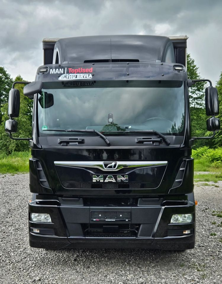 MAN TGM 12.290/15.290/E6/FIRANKA/BOCZNE DRZWI/BURTO-FIRANKA/18PALET/WINDA/NISKI PRZEBIEG/2018/CAŁY NA PODUSZKACH/SERWISOWANY - Curtainsider truck: picture 3 MAN TGM 12.290/15.290/E6/FIRANKA/BOCZNE DRZWI/BURTO-FIRANKA/18PALET/WINDA/NISKI PRZEBIEG/2018/CAŁY NA PODUSZKACH/SERWISOWANY - Curtainsider truck: picture 3