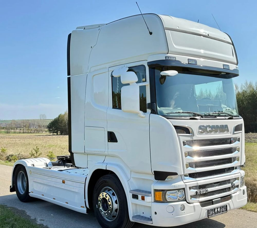 Scania R520/SERWISOWANA/SPROWADZONA/4PODUSZKI TYŁ/RETARDER/NISKI PRZEBIEG - Tractor unit: picture 1 Scania R520/SERWISOWANA/SPROWADZONA/4PODUSZKI TYŁ/RETARDER/NISKI PRZEBIEG - Tractor unit: picture 1