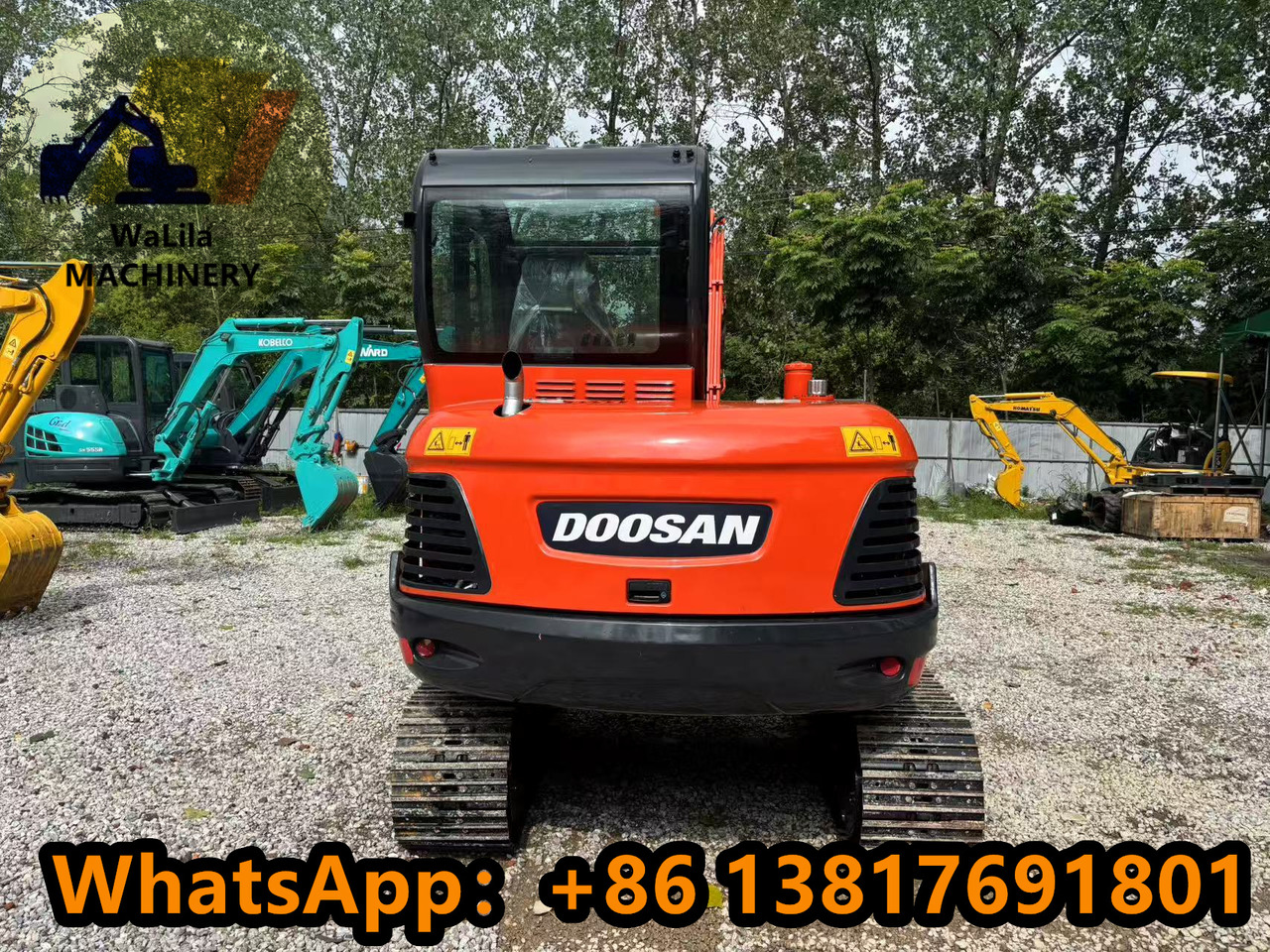 DOOSAN DX60-9 - Mini excavator: picture 3 DOOSAN DX60-9 - Mini excavator: picture 3