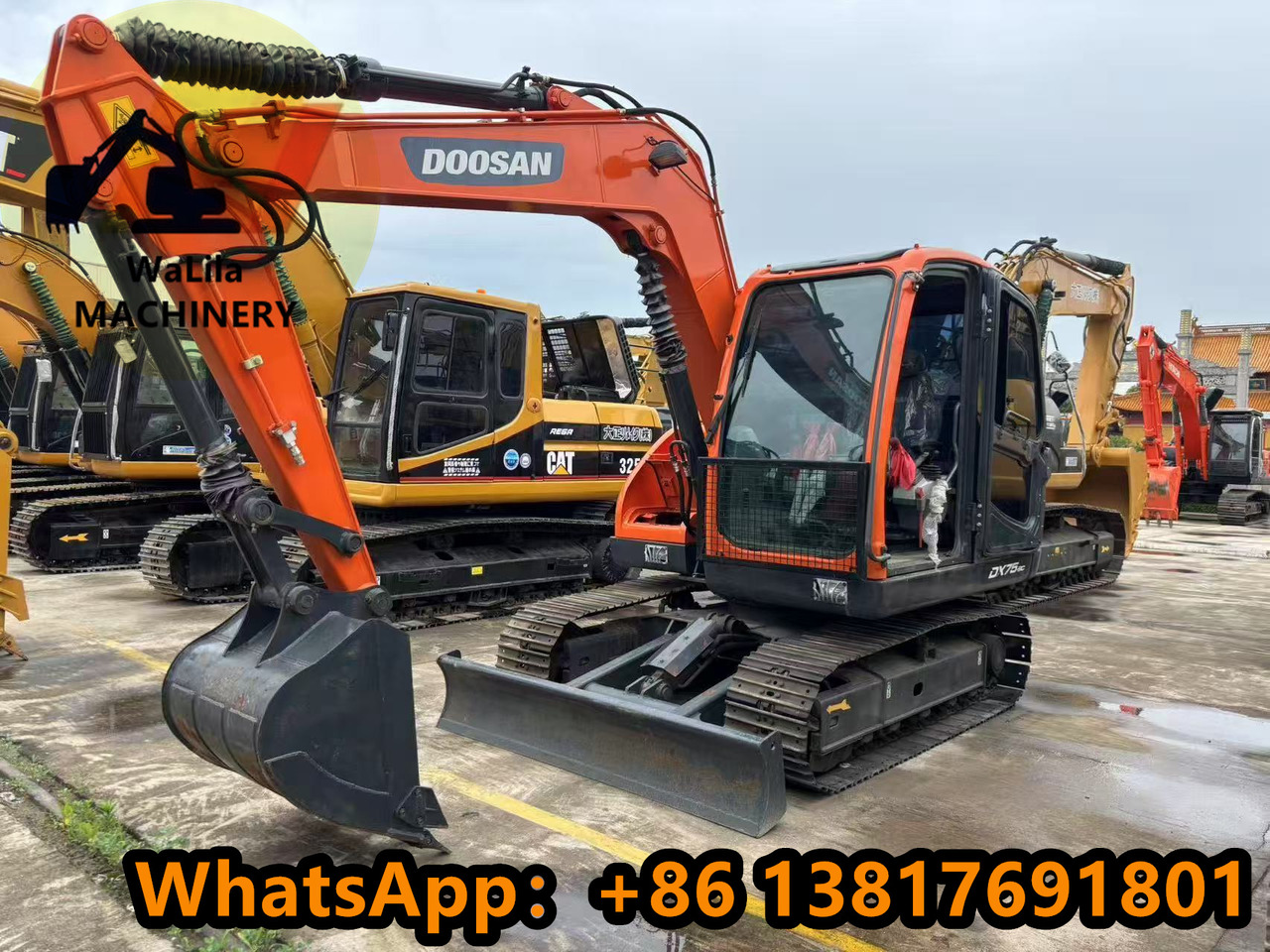 DOOSAN DX75-9 - Mini excavator: picture 1 DOOSAN DX75-9 - Mini excavator: picture 1