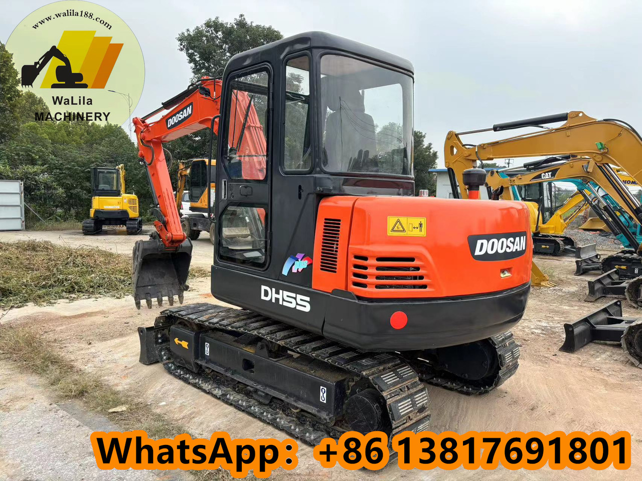 Mini excavator Doosan DH 55-7 DH55: picture 9