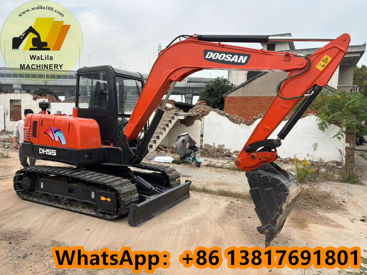 Mini excavator Doosan DH 55-7 DH55: picture 8