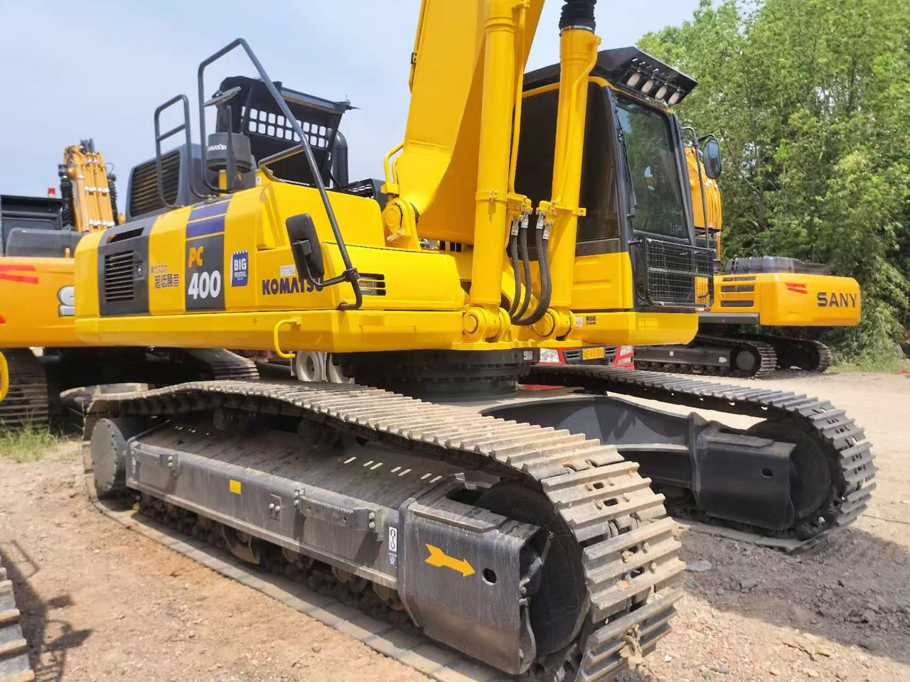 KOMATSU PC400-8 - Crawler excavator: picture 5 KOMATSU PC400-8 - Crawler excavator: picture 5