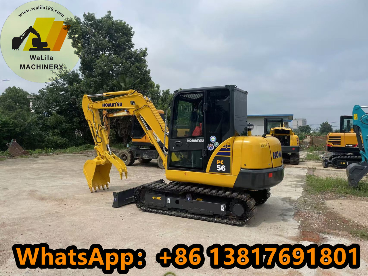 Komatsu PC 56-7 PC56-7 - Mini excavator: picture 4 Komatsu PC 56-7 PC56-7 - Mini excavator: picture 4