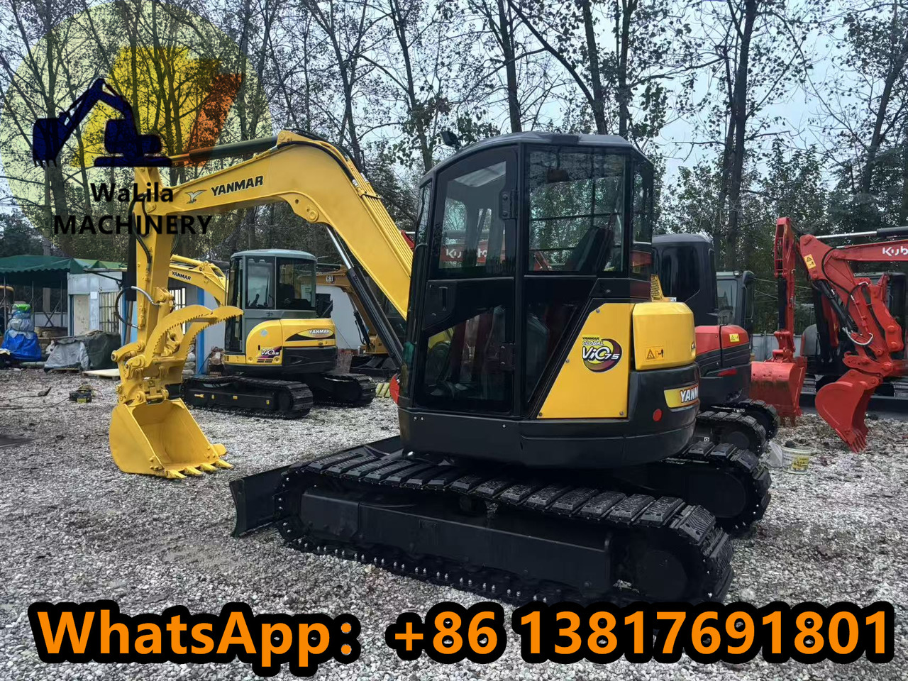 YANMAR VIO75 - Mini excavator: picture 1 YANMAR VIO75 - Mini excavator: picture 1