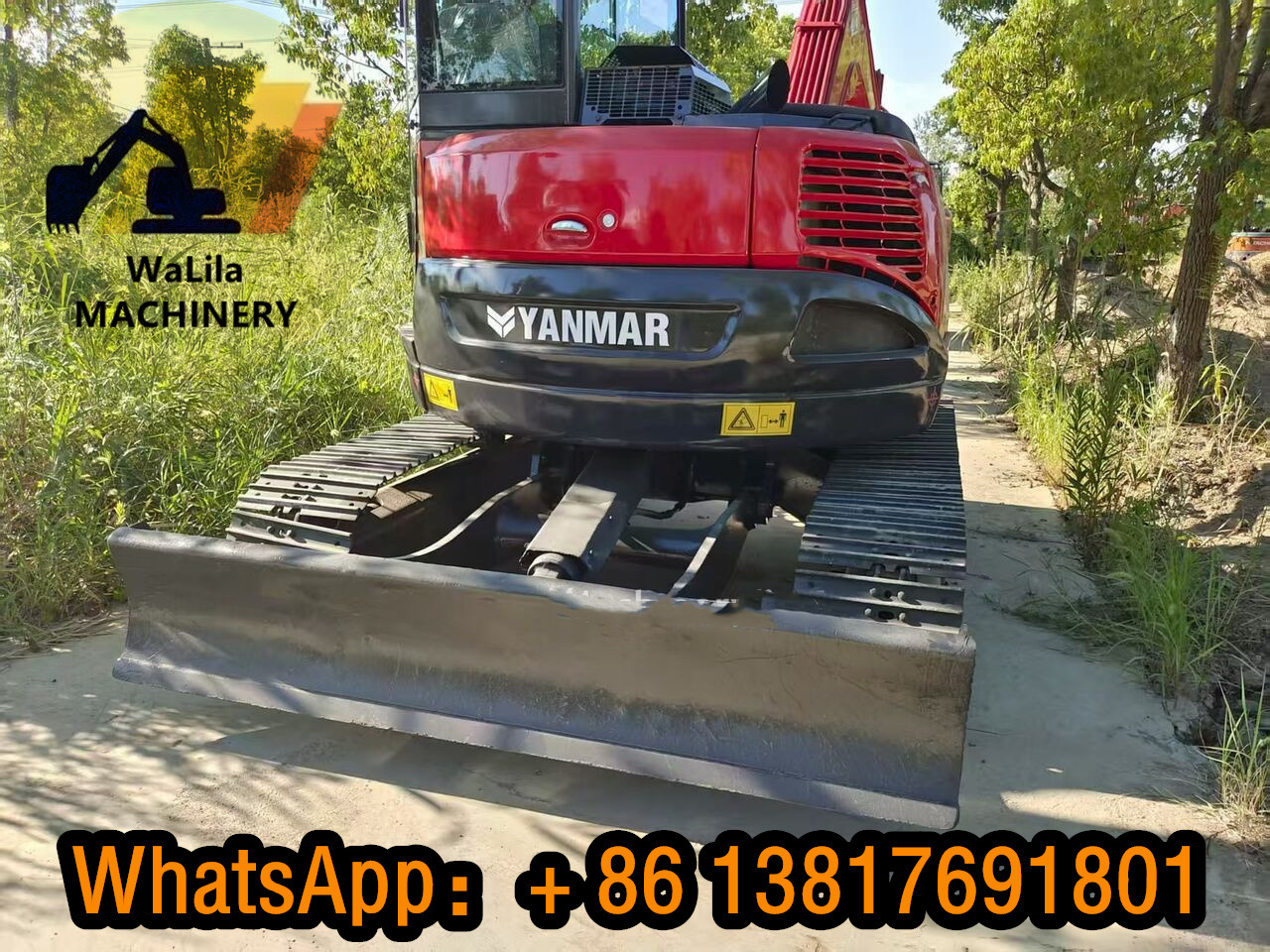 YANMAR VIO80 - Mini excavator: picture 4 YANMAR VIO80 - Mini excavator: picture 4