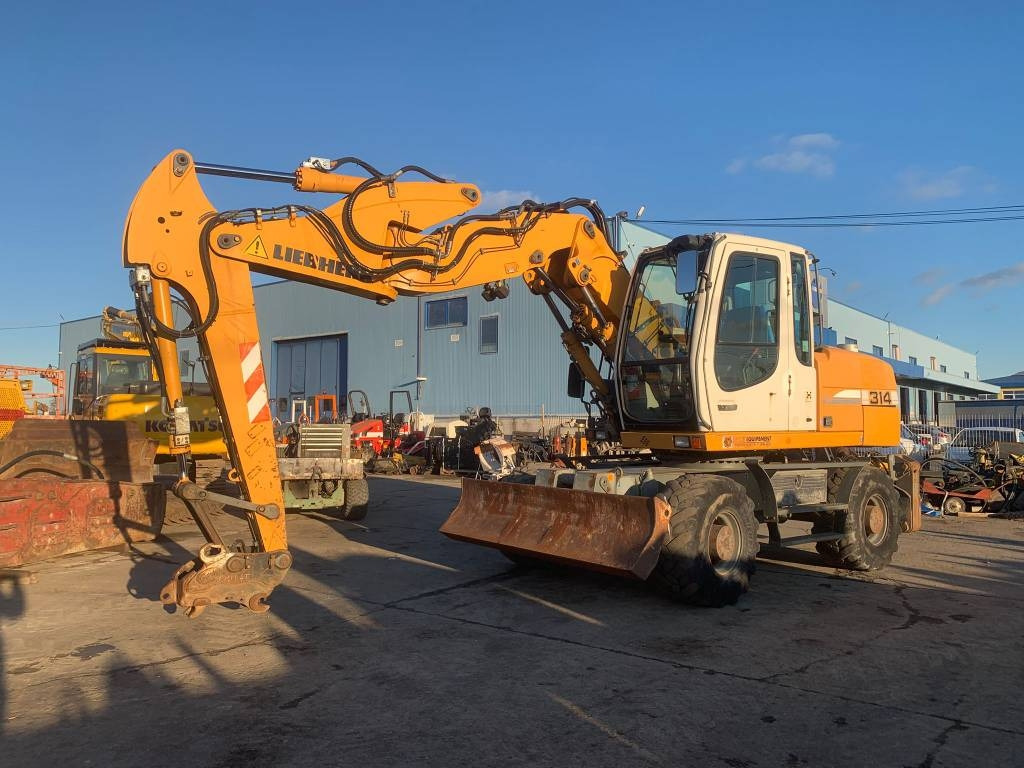 Liebherr A 314 Litronic - Wheel excavator: picture 1 Liebherr A 314 Litronic - Wheel excavator: picture 1