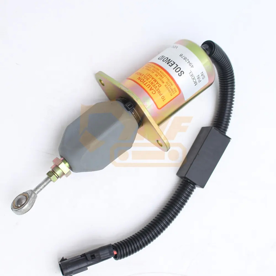 24V 6CT Shutoff solenoid 3415706 4942878 for C8.3 L cummins diesel excavator spare parts - Electrical system: picture 3 24V 6CT Shutoff solenoid 3415706 4942878 for C8.3 L cummins diesel excavator spare parts - Electrical system: picture 3