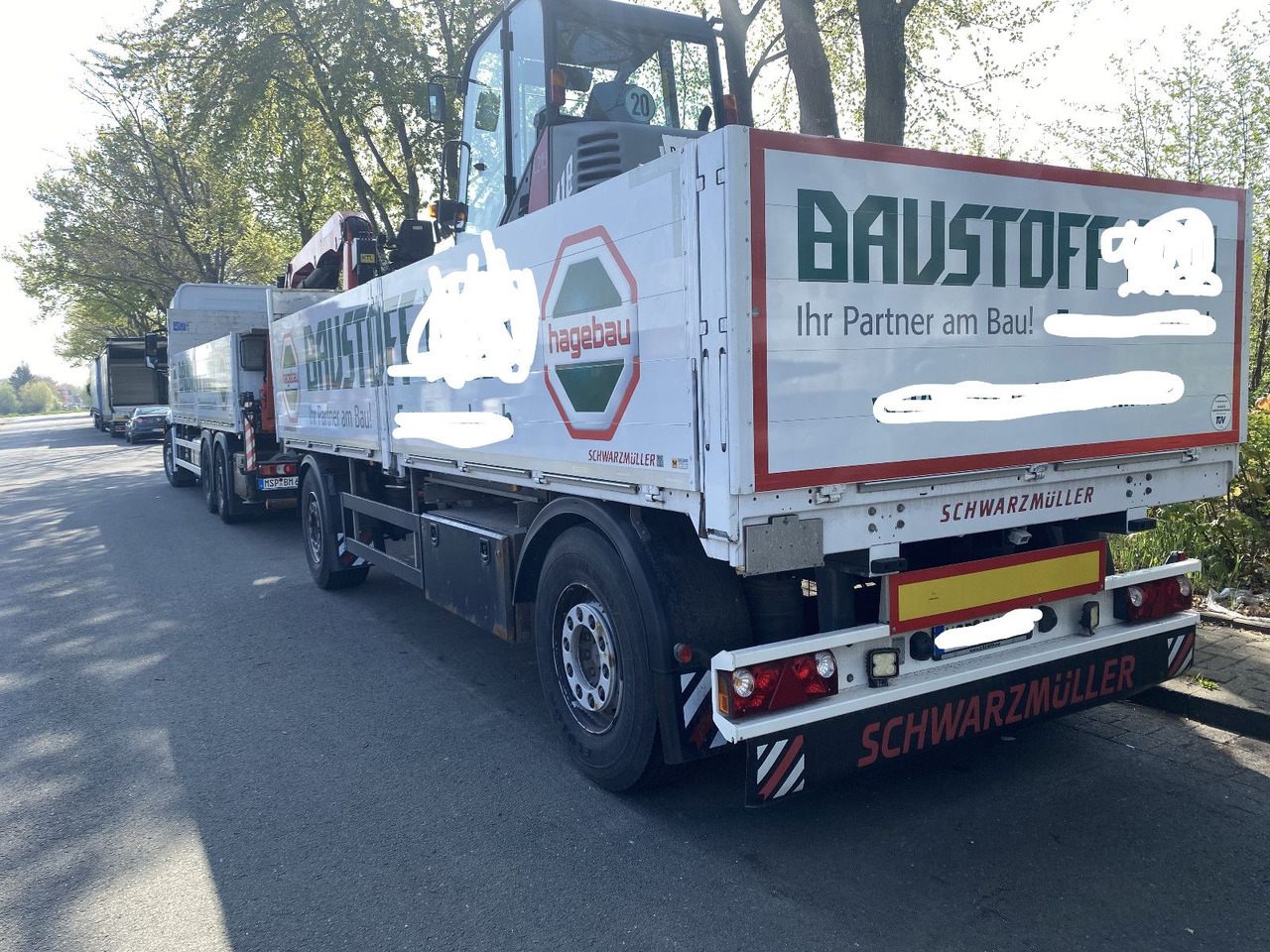 Schwarzmüller Baustoffpritsche - Dropside/ Flatbed trailer: picture 3 Schwarzmüller Baustoffpritsche - Dropside/ Flatbed trailer: picture 3