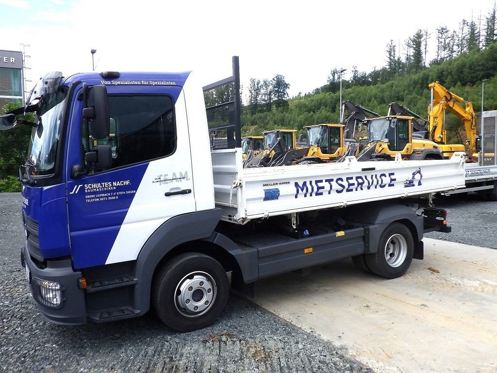 Mercedes-Benz Atego 1024 mit Meiller 3-Seitenkipper - Tipper: picture 1 Mercedes-Benz Atego 1024 mit Meiller 3-Seitenkipper - Tipper: picture 1