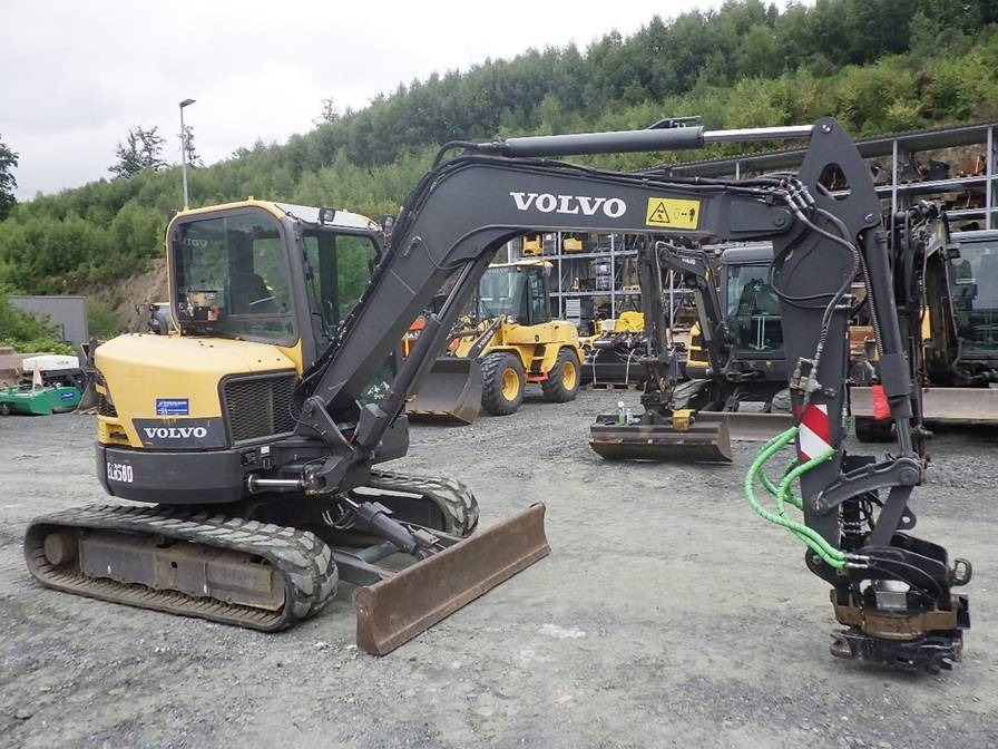 Volvo ECR 58 D mit Tiltrotator Steelwrist - Mini excavator: picture 2 Volvo ECR 58 D mit Tiltrotator Steelwrist - Mini excavator: picture 2