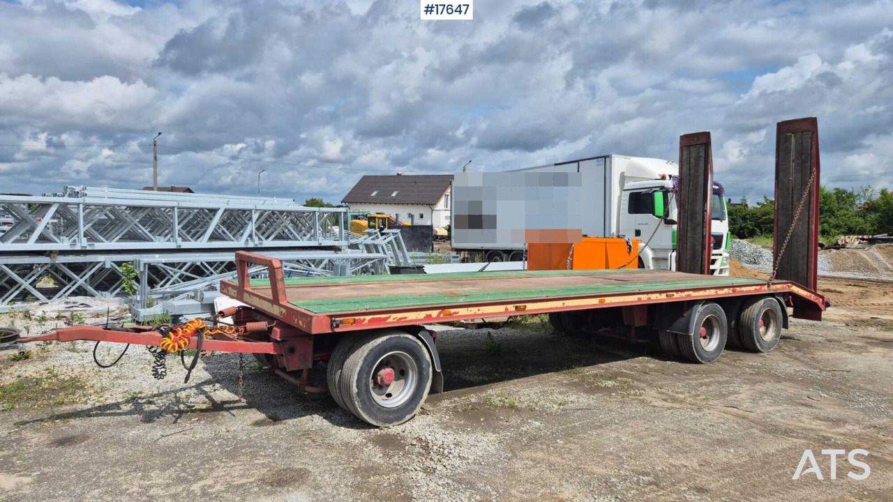 1990 Budamobil 076.06 - Low loader trailer: picture 3 1990 Budamobil 076.06 - Low loader trailer: picture 3