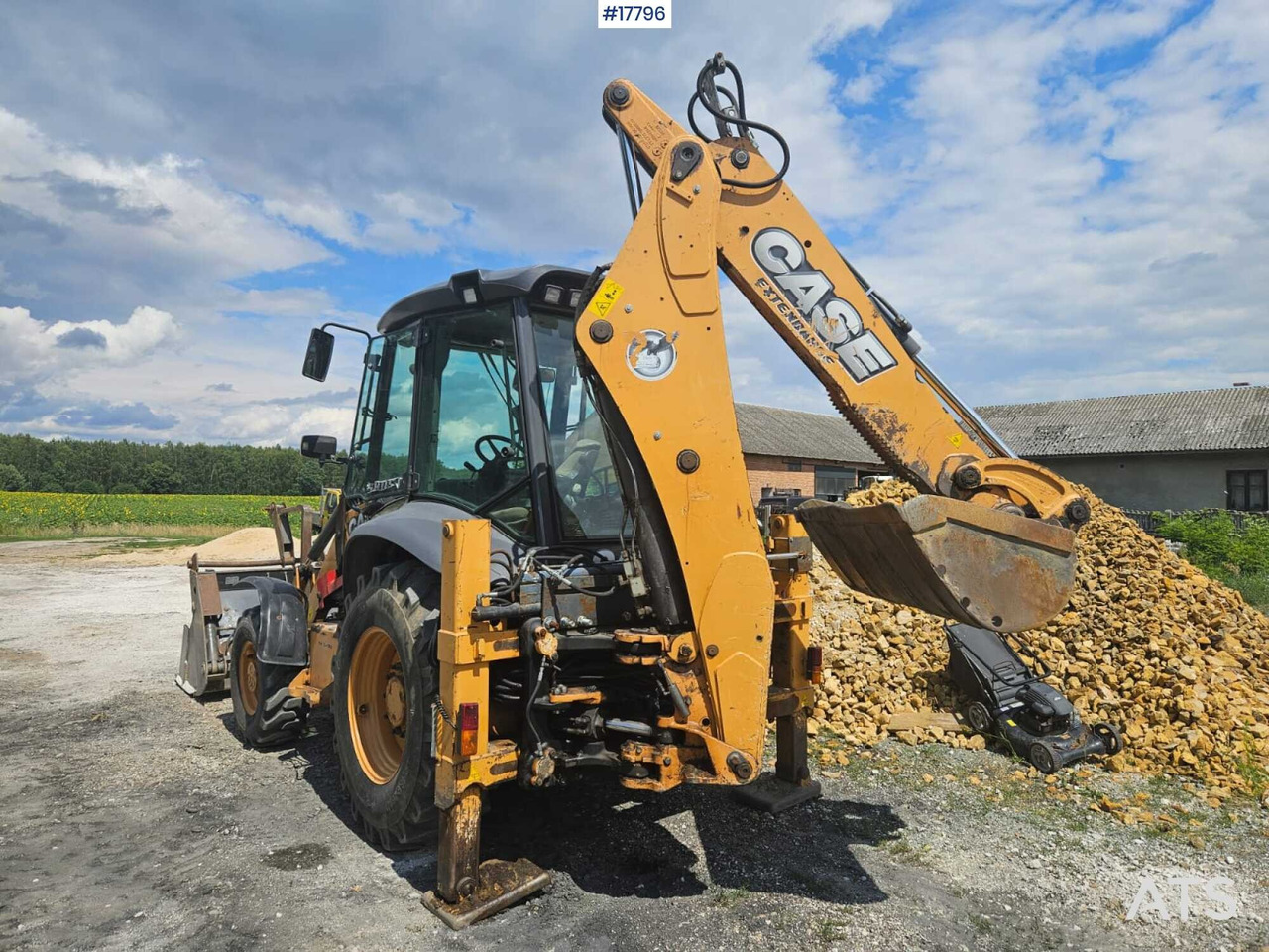 2014 Case ST 580 - Backhoe loader: picture 4 2014 Case ST 580 - Backhoe loader: picture 4