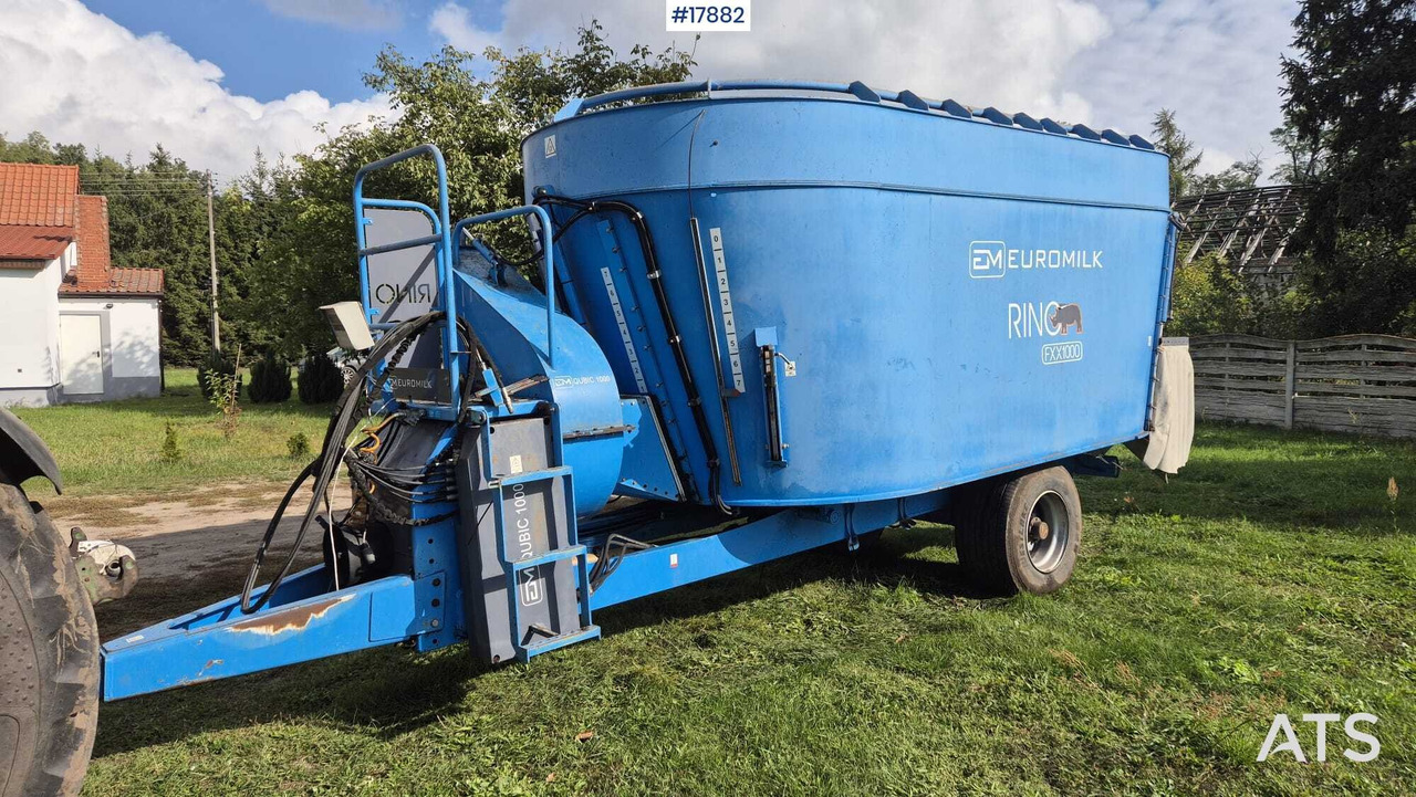2015 EURO MILK FXX 1000 - Forage mixer wagon: picture 4 2015 EURO MILK FXX 1000 - Forage mixer wagon: picture 4