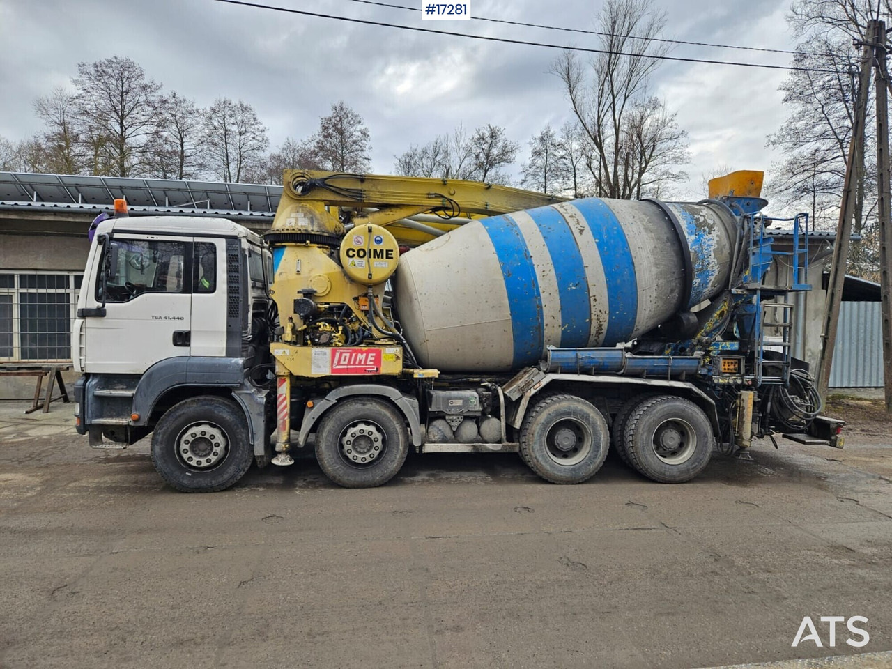 Coime C311 concrete pump on MAN TGA 41.440 chassis (2008) - Concrete pump truck: picture 1 Coime C311 concrete pump on MAN TGA 41.440 chassis (2008) - Concrete pump truck: picture 1