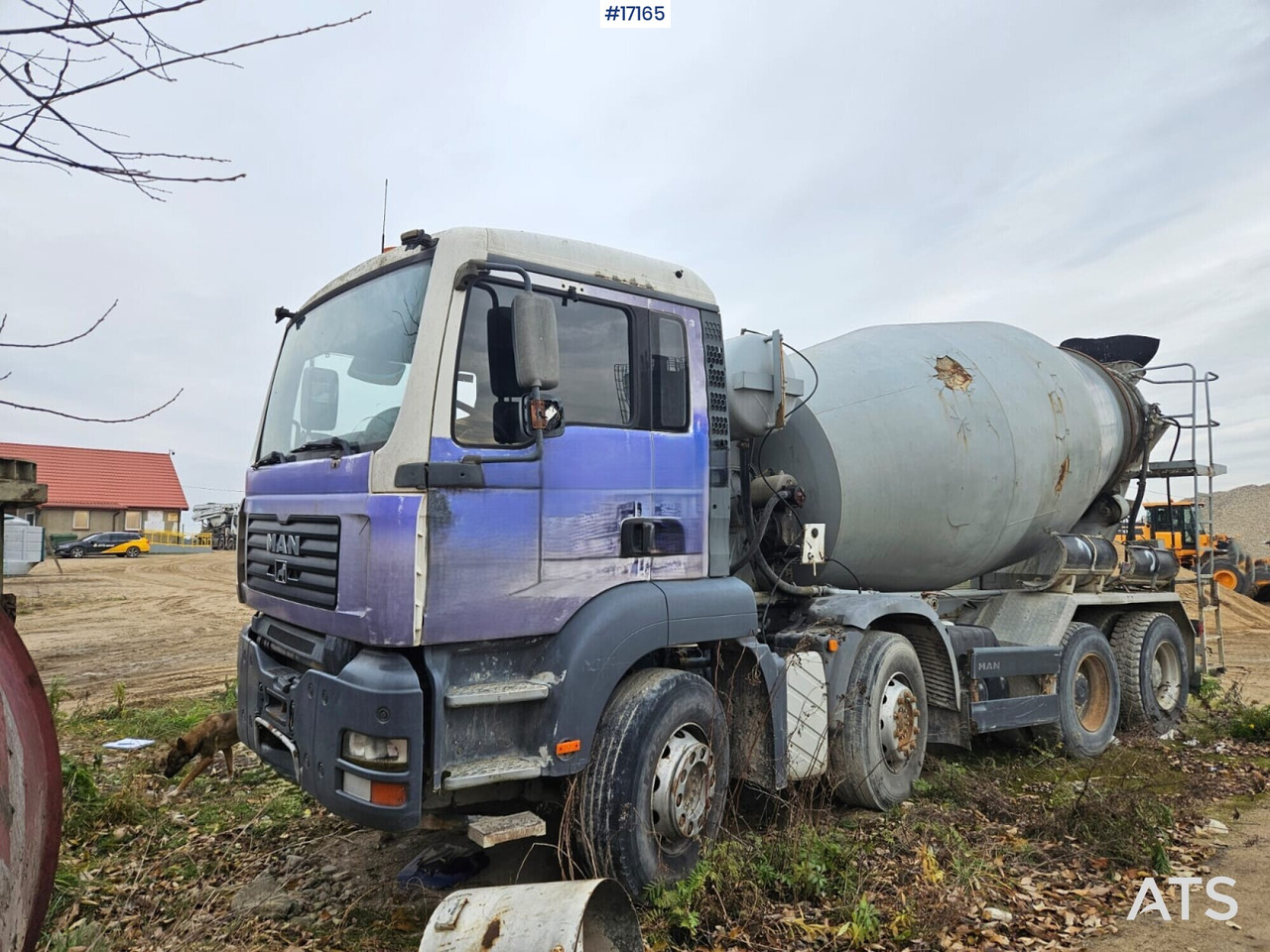 Concrete mixer on MAN TGA chassis (2008) - Concrete mixer truck: picture 2 Concrete mixer on MAN TGA chassis (2008) - Concrete mixer truck: picture 2