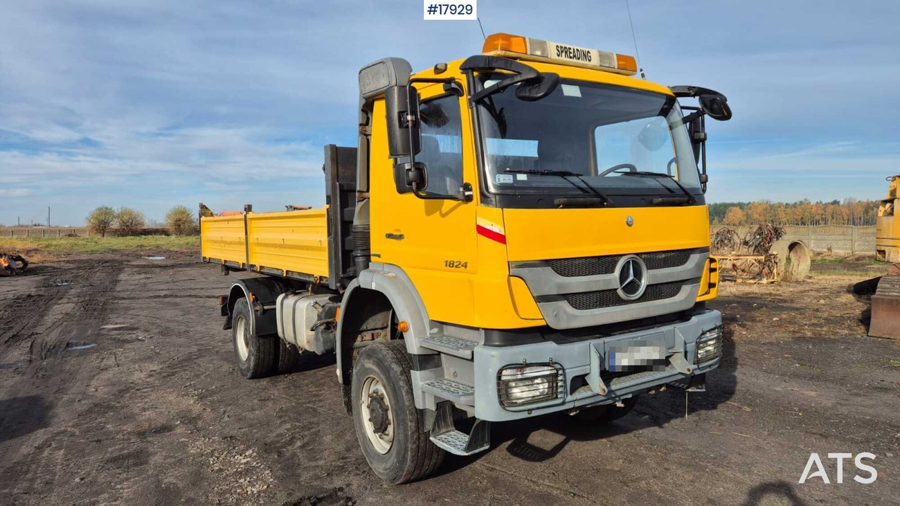 Mercedes-Benz 1824 4x4 dump truck (2005) - Tipper: picture 1 Mercedes-Benz 1824 4x4 dump truck (2005) - Tipper: picture 1