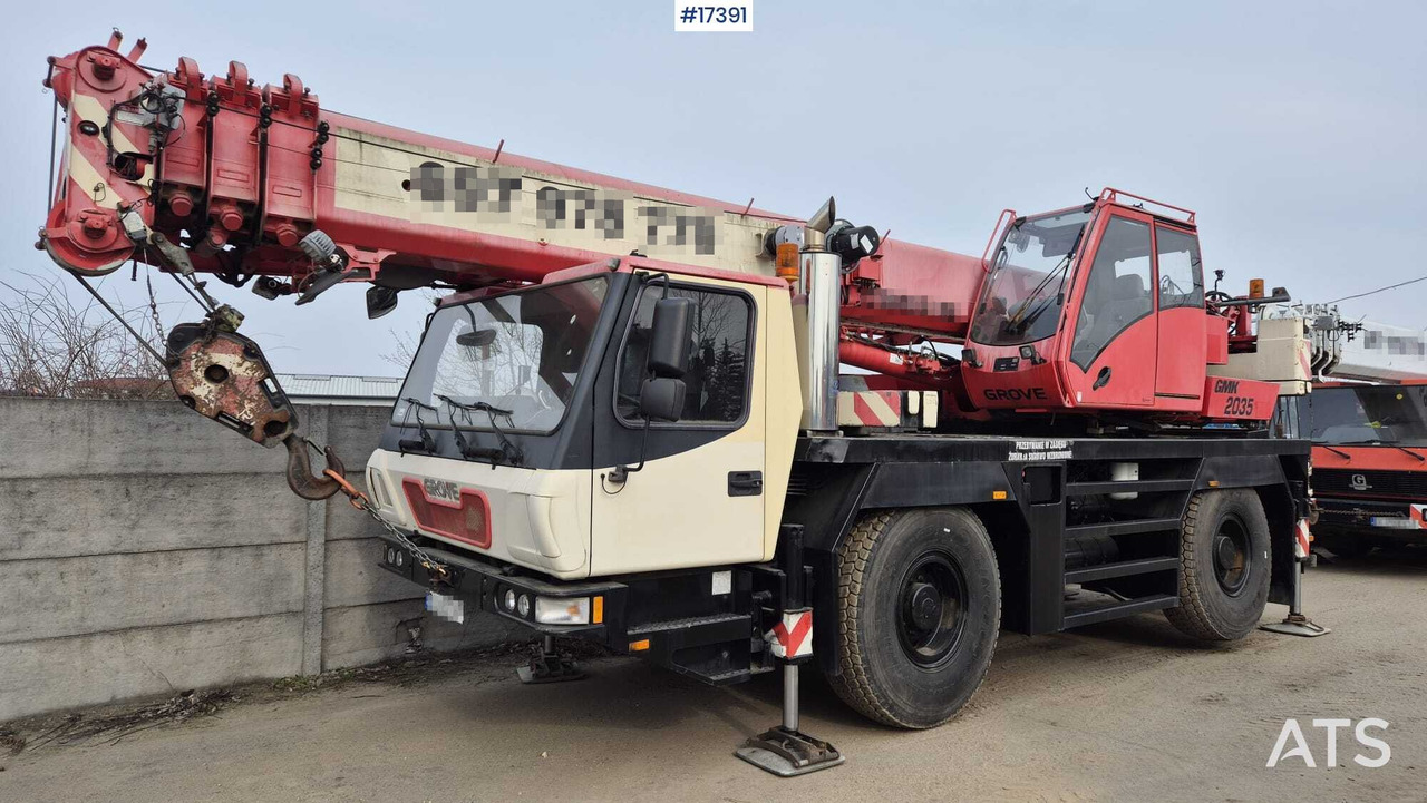 Mobile Crane GROVE GMK 2035E (2009) - Mobile crane: picture 1 Mobile Crane GROVE GMK 2035E (2009) - Mobile crane: picture 1