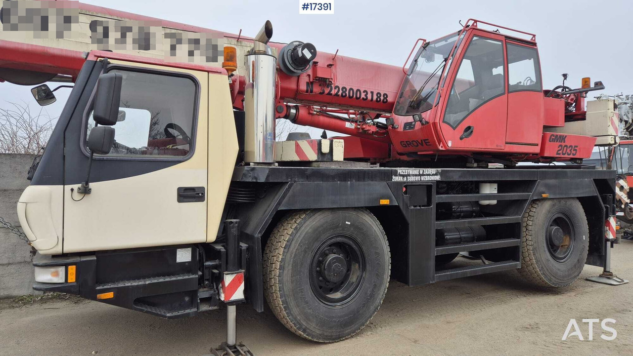 Mobile Crane GROVE GMK 2035E (2009) - Mobile crane: picture 3 Mobile Crane GROVE GMK 2035E (2009) - Mobile crane: picture 3