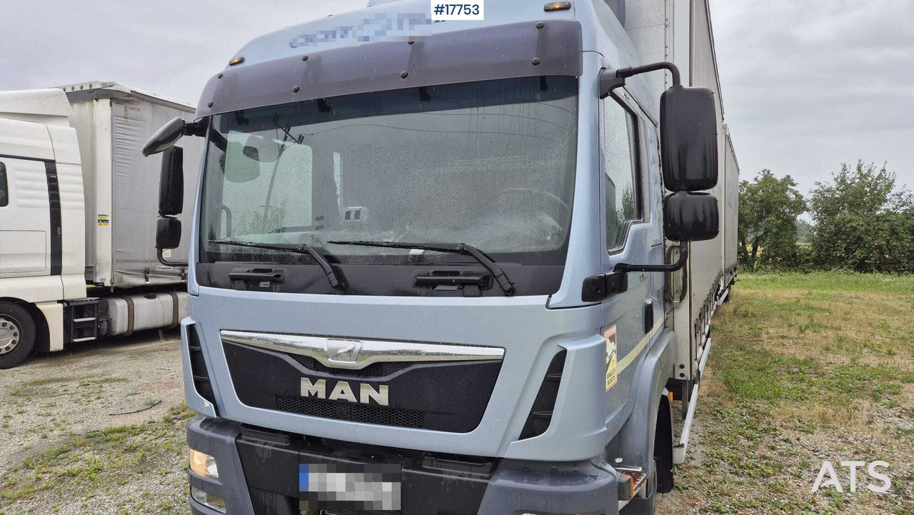 Tandem MAN TGL 8.250 (2014) - Curtainsider truck: picture 3 Tandem MAN TGL 8.250 (2014) - Curtainsider truck: picture 3