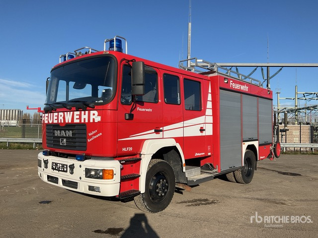 2001 MAN 14.284 MA-LF 4x4 Crew Cab Fire Truck - Fire truck: picture 1 2001 MAN 14.284 MA-LF 4x4 Crew Cab Fire Truck - Fire truck: picture 1