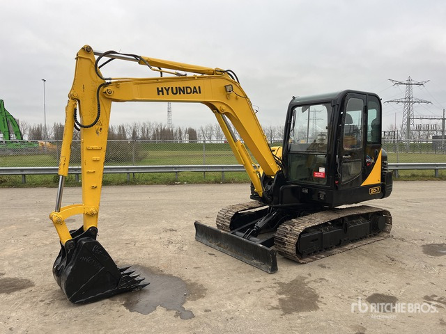 2011 Hyundai R60-7 Mini Excavator: <6.6t - Mini excavator: picture 1 2011 Hyundai R60-7 Mini Excavator: <6.6t - Mini excavator: picture 1