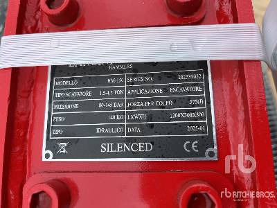 LANCINI HM-150 (Unused) - Hydraulic hammer: picture 5 LANCINI HM-150 (Unused) - Hydraulic hammer: picture 5