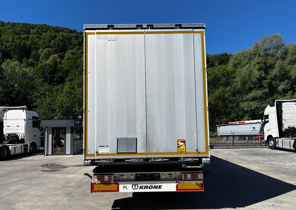 Krone Firanka Coilmulde // 9m // Alu Drzwi // Ażury // Oś podnoszona // - Curtainsider semi-trailer: picture 2 Krone Firanka Coilmulde // 9m // Alu Drzwi // Ażury // Oś podnoszona // - Curtainsider semi-trailer: picture 2