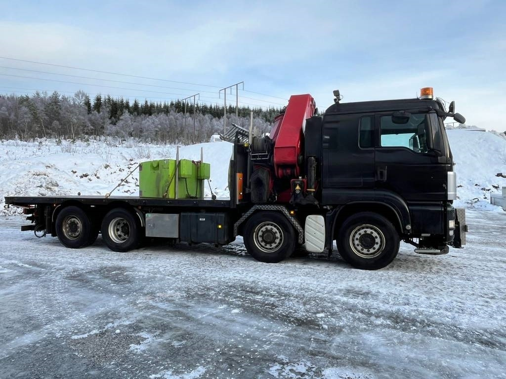 MAN TGS 35.480 8x4 60 tm HMF crane - Crane truck: picture 5 MAN TGS 35.480 8x4 60 tm HMF crane - Crane truck: picture 5