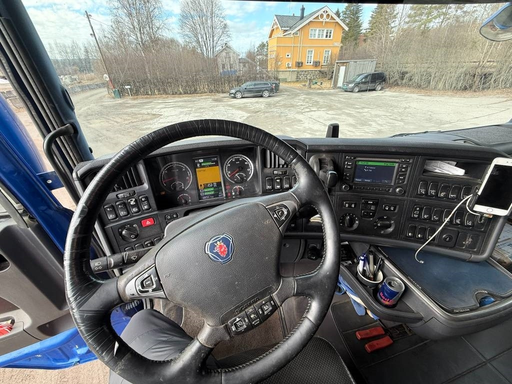 Log truck Scania R 730 6x4 Jonsered J1088S: picture 14