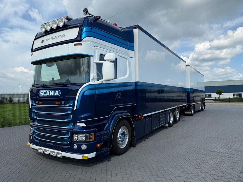 Scania R450 SHOW COMBI, SPECIAL INTERIOR, LIKE NEW, LOW MILEAGE. - Box truck: picture 2 Scania R450 SHOW COMBI, SPECIAL INTERIOR, LIKE NEW, LOW MILEAGE. - Box truck: picture 2
