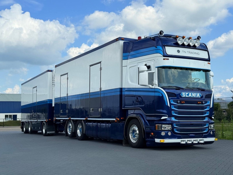 Scania R450 SHOW COMBI, SPECIAL INTERIOR, LIKE NEW, LOW MILEAGE. - Box truck: picture 1 Scania R450 SHOW COMBI, SPECIAL INTERIOR, LIKE NEW, LOW MILEAGE. - Box truck: picture 1