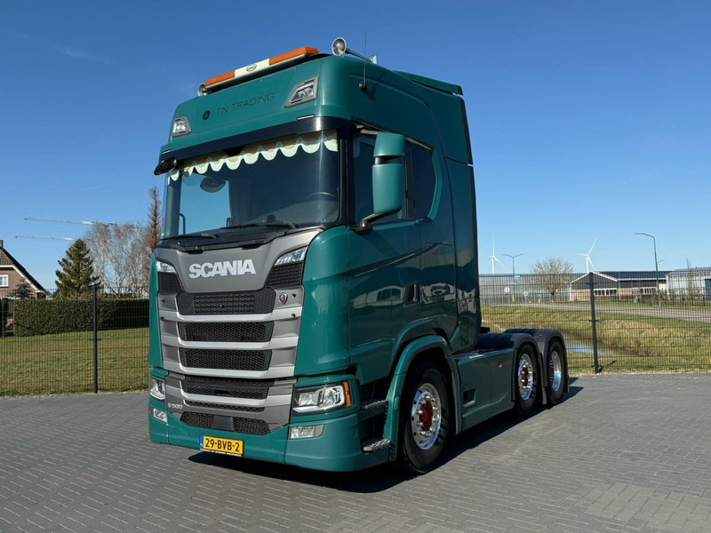 Tractor unit Scania S500 ALCOA, RETARDER, STEERING PUSHER, NL TRUCK, TOP.: picture 1
