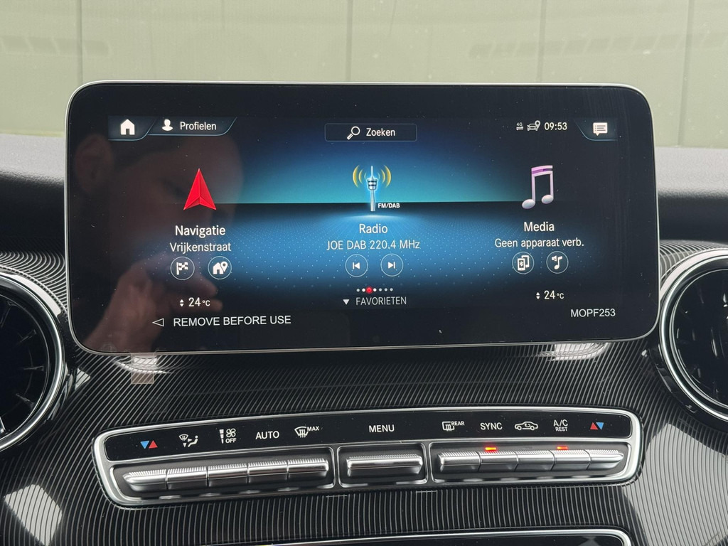 Combi van Mercedes-Benz V-Klasse-300d L3 Avantgarde AMG 360 Camera Burmester Groot scherm Adaptieve cruise: picture 18
