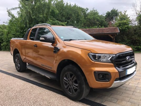 Pickup truck Ford FORD RANGER WILDTRAK DOUBLE CABINE 2.0 ECOBLUE 213 BV10 4P: picture 1