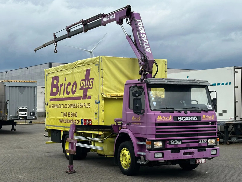 Scania 93M 220 4x2 Atlas 100.1 Crane / Manual / Euro 1 *TOP* - Crane truck: picture 4 Scania 93M 220 4x2 Atlas 100.1 Crane / Manual / Euro 1 *TOP* - Crane truck: picture 4