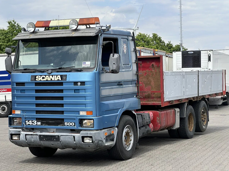 Scania R143-500 V8 6x2 Retarder Full Air Euro 1 - Dropside/ Flatbed truck: picture 1 Scania R143-500 V8 6x2 Retarder Full Air Euro 1 - Dropside/ Flatbed truck: picture 1