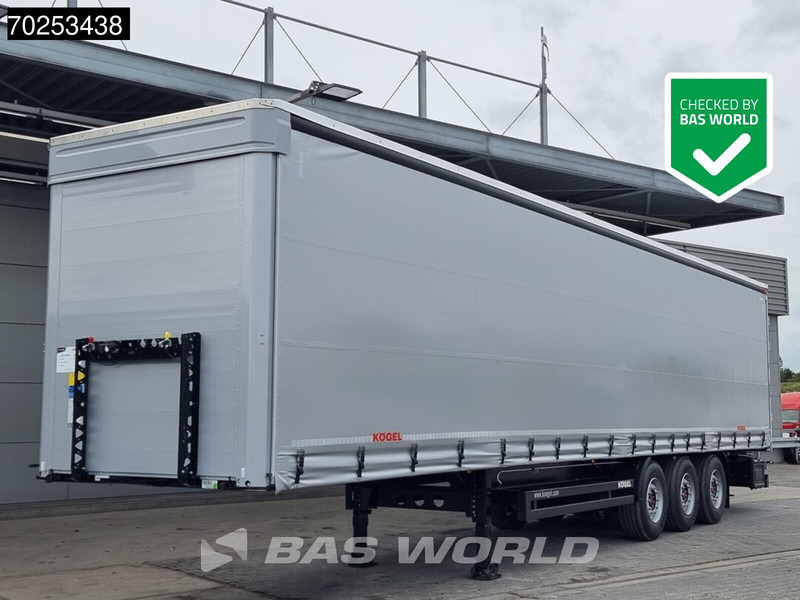 Kögel S24-1 3 axles NEW HUBDACH Liftachse Lifting+ Sliding Roof - Curtainsider semi-trailer: picture 1 Kögel S24-1 3 axles NEW HUBDACH Liftachse Lifting+ Sliding Roof - Curtainsider semi-trailer: picture 1