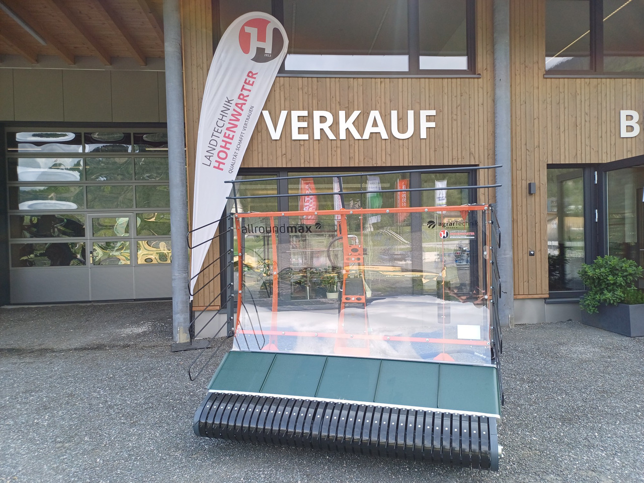 New Hay and forage equipment Agrartechnik Seeber Allroundmax 195 Aebi (23793): picture 1