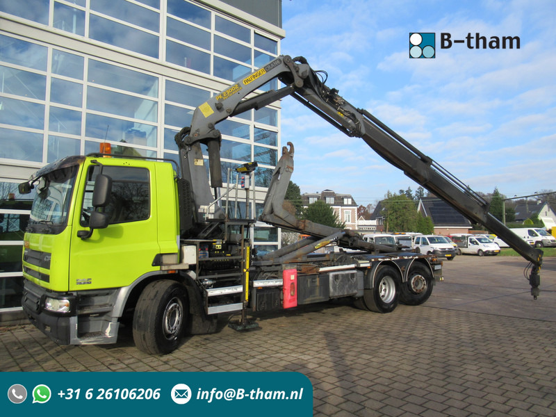 DAF FAN CF75 310 Palfinger PK23002 + Palift T20A - Hook lift truck, Crane truck: picture 1 DAF FAN CF75 310 Palfinger PK23002 + Palift T20A - Hook lift truck, Crane truck: picture 1