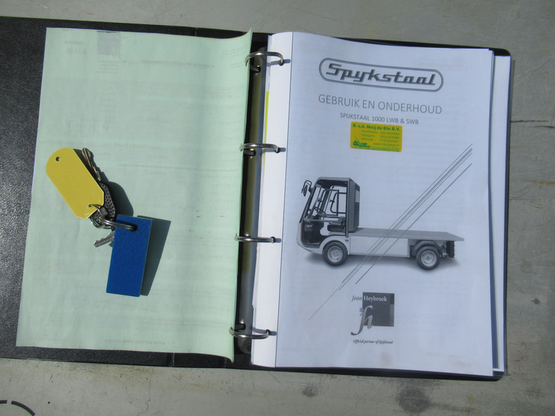 Flatbed van, Electric van Spijkstaal 1000 PICKUP 72V: picture 8