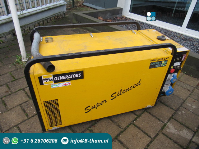 WFM QM135-25 7000-SHE Generator/Aggregaat - Generator set: picture 1 WFM QM135-25 7000-SHE Generator/Aggregaat - Generator set: picture 1